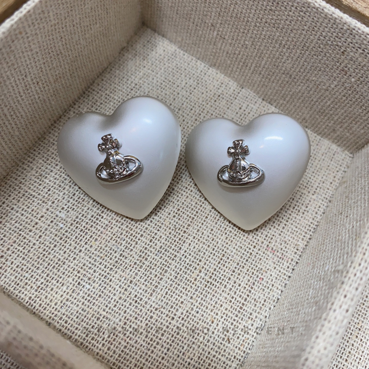 Triomphe Metallic Silver Gold Temperament Earrings