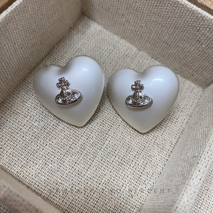 Triomphe Metallic Silver Gold Temperament Earrings
