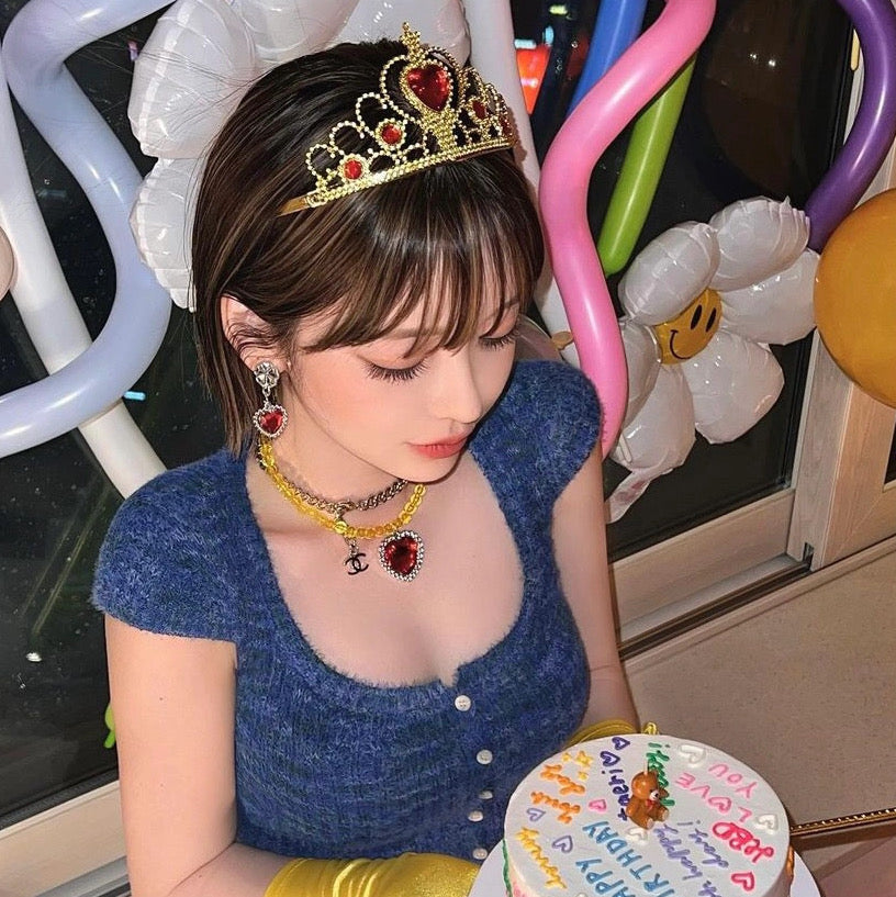 Korean Birthday Princess Jewelry Set