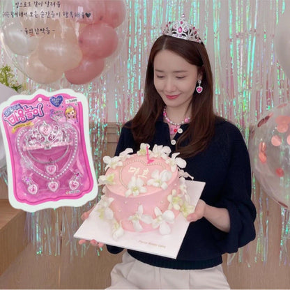 Korean Birthday Princess Jewelry Set