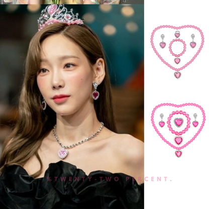 Korean Birthday Princess Jewelry Set