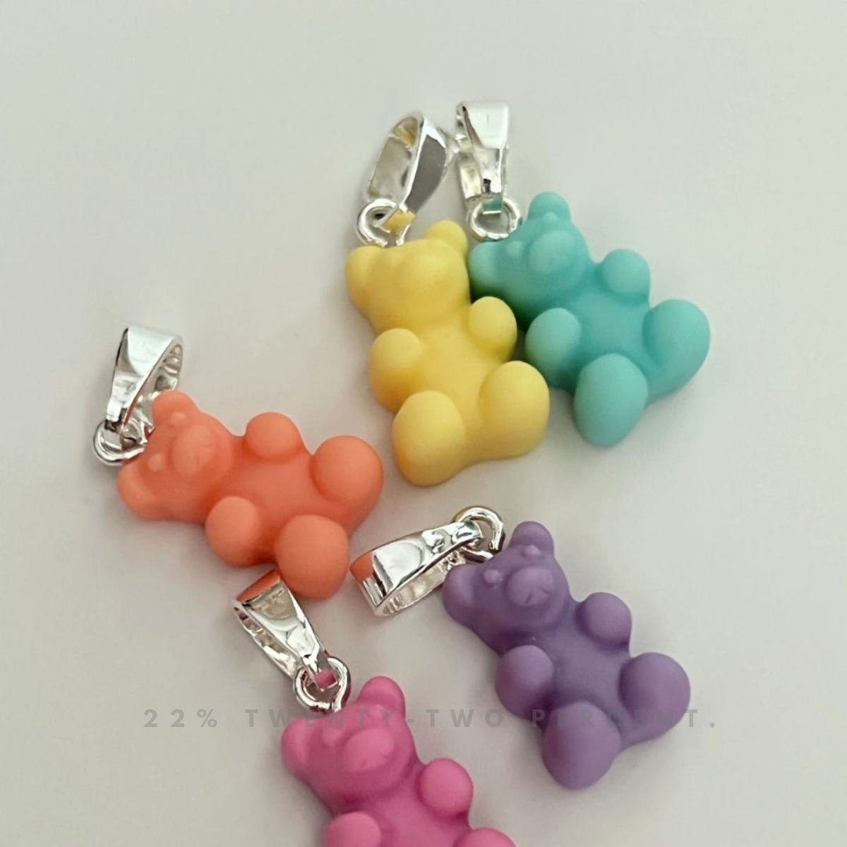 Gummy necklace sale