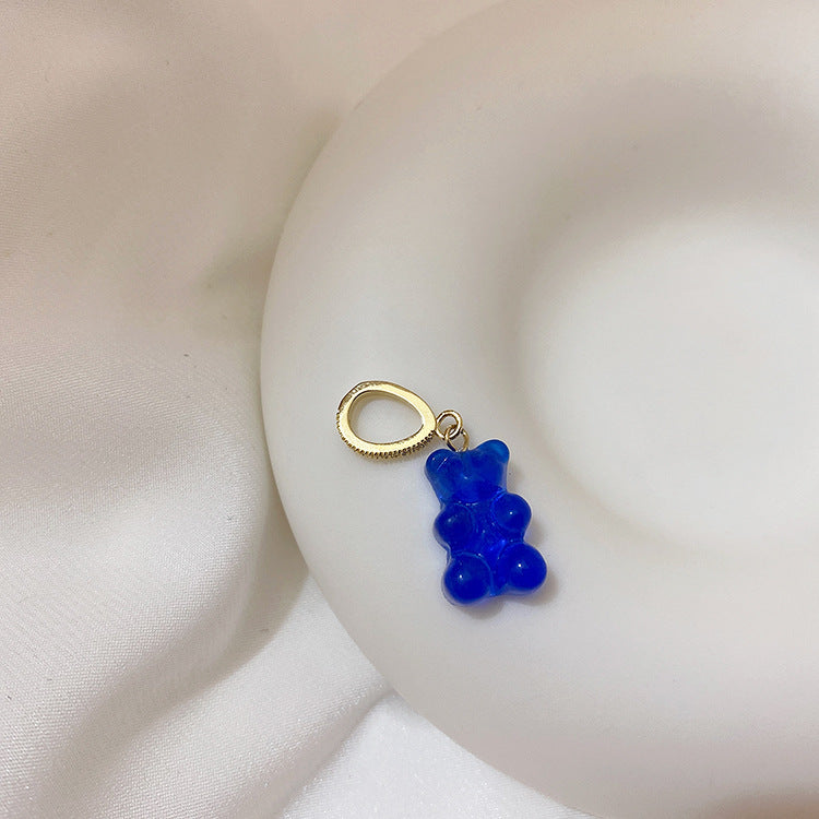 Rainbow Gummy Teddy Bear Versatile Necklace