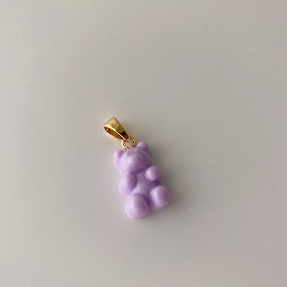 Rainbow Gummy Teddy Bear Versatile Necklace