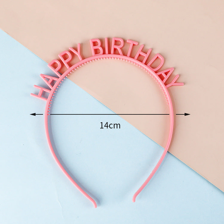 Happy Birthday Letter Cute Hairband