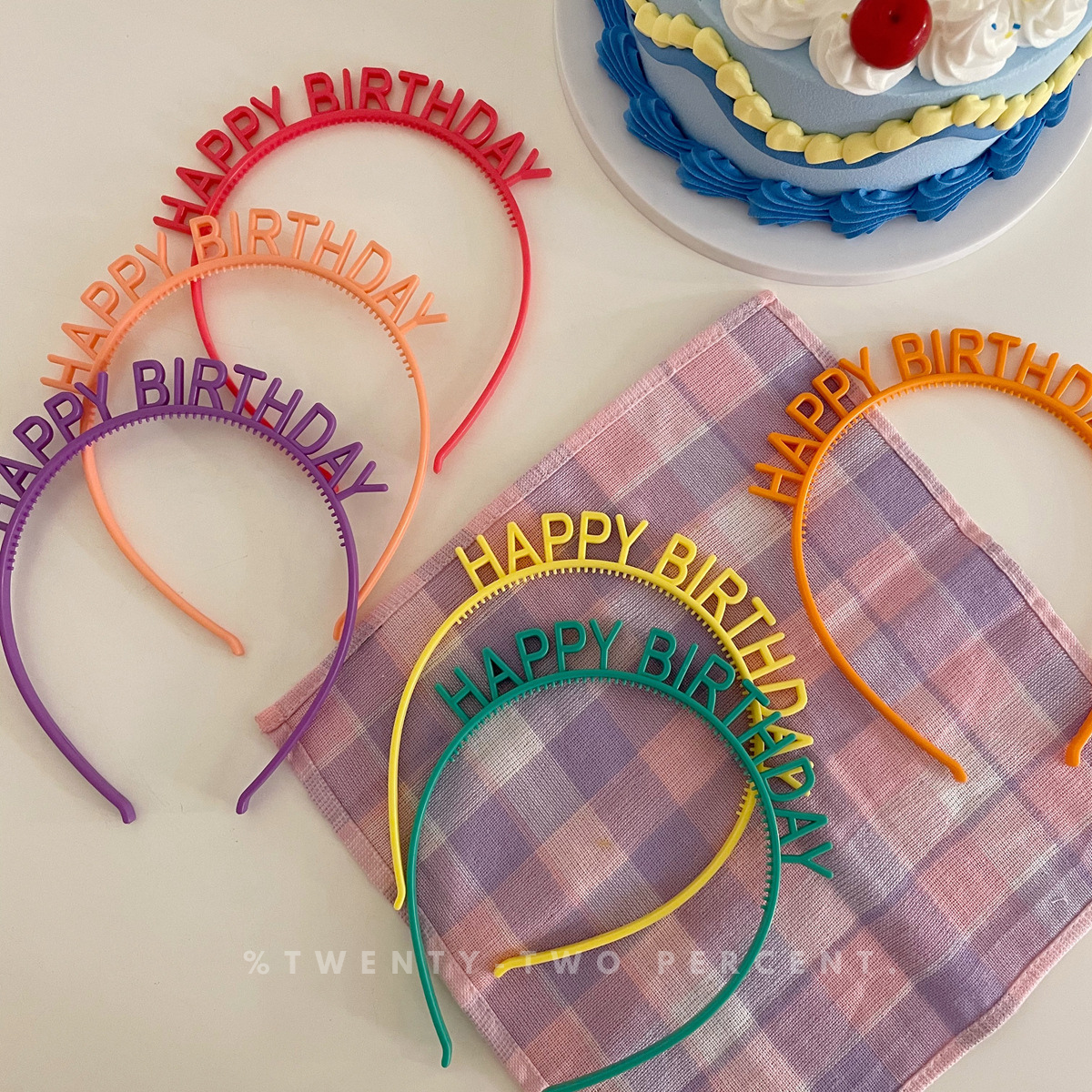 Happy Birthday Letter Cute Hairband