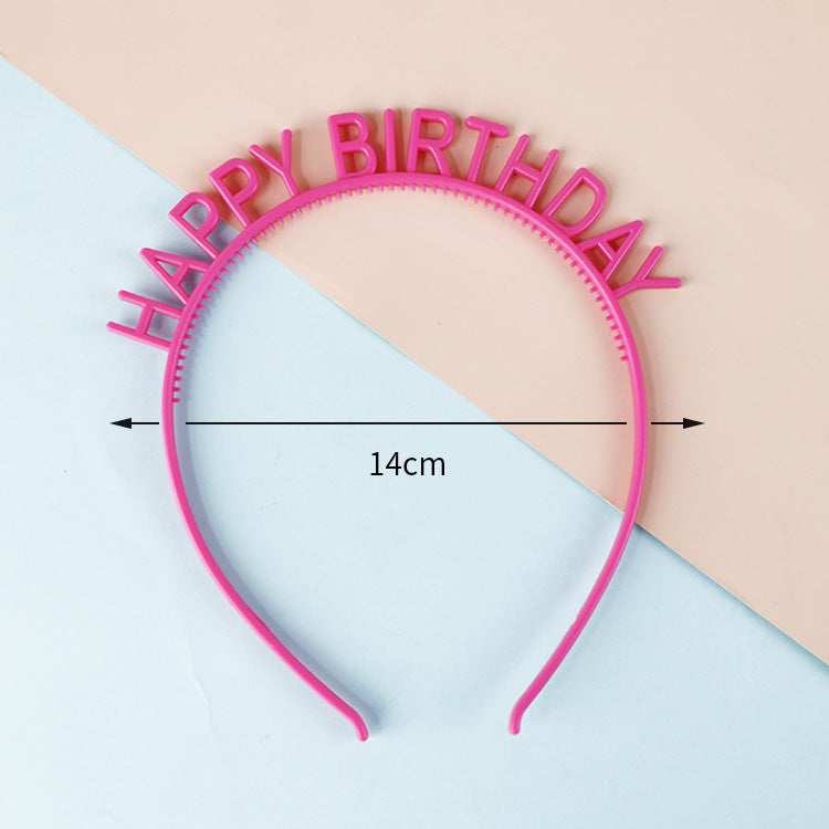 Happy Birthday Letter Cute Hairband