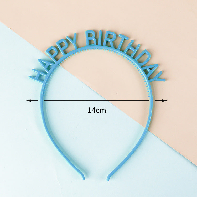 Happy Birthday Letter Cute Hairband