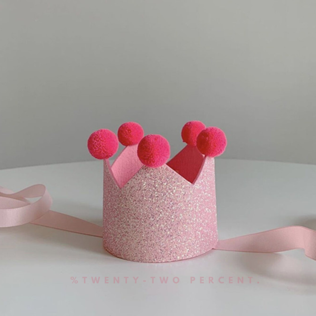 Birthday Party Pompom Crown