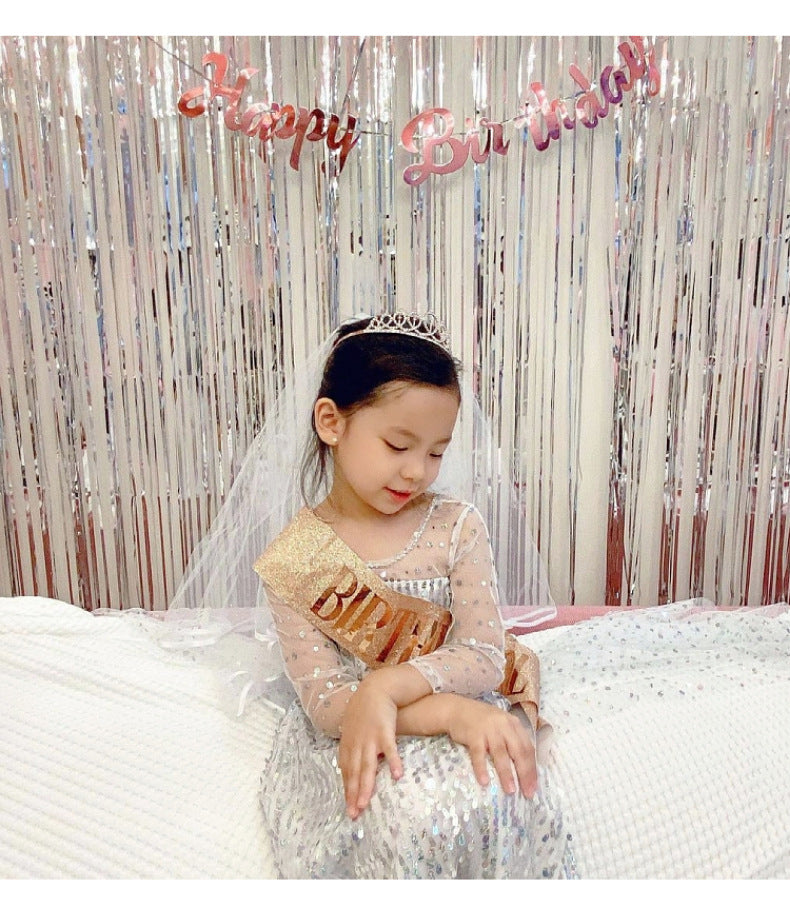 Birthday Queen Crown Birthday Party Set