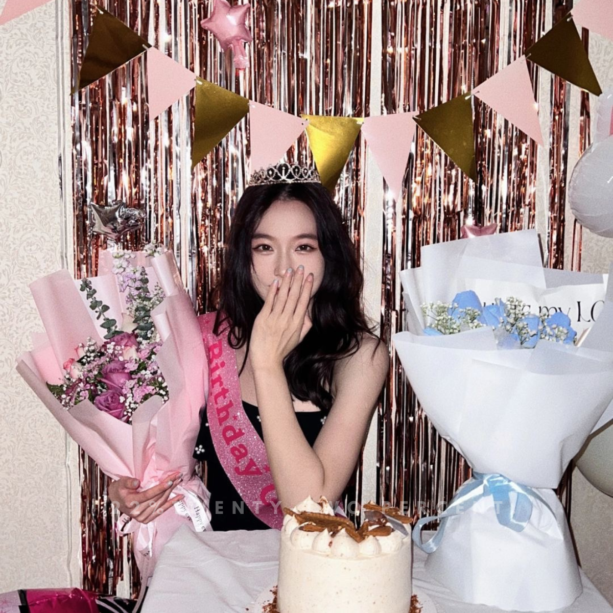 Birthday Queen Crown Birthday Party Set