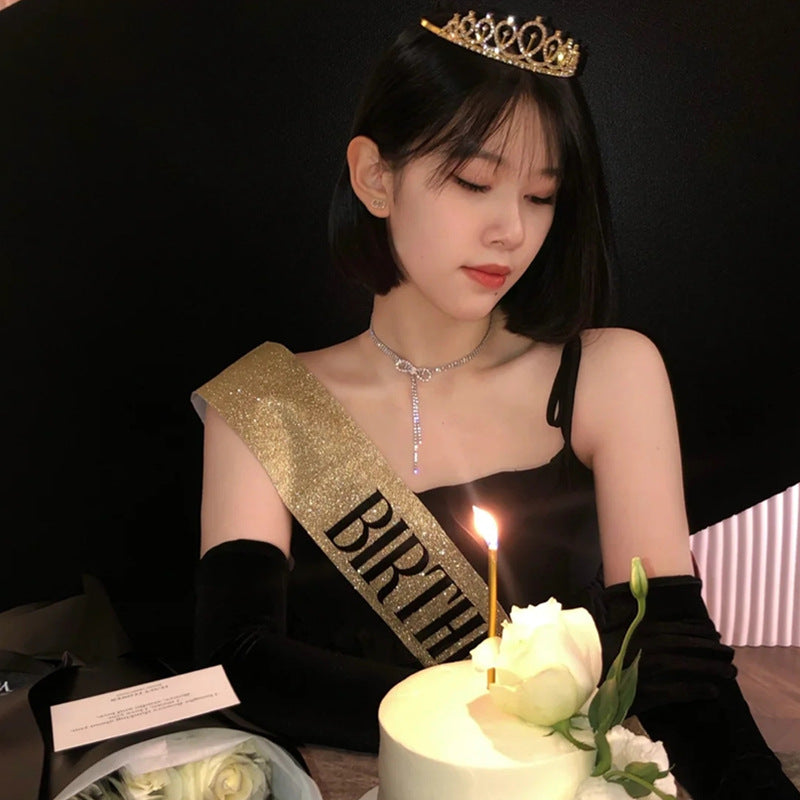 Birthday Queen Crown Birthday Party Set