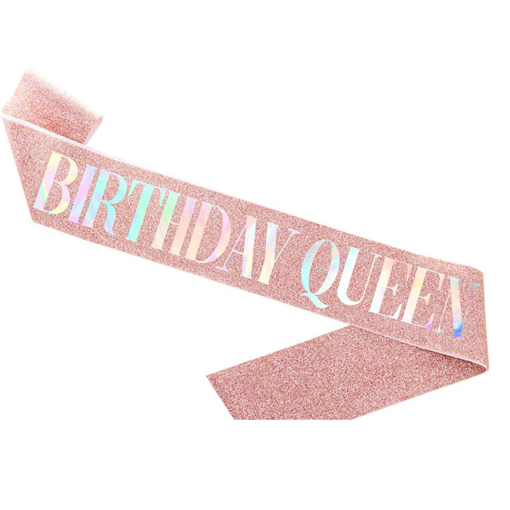 Birthday Queen Crown Birthday Party Set