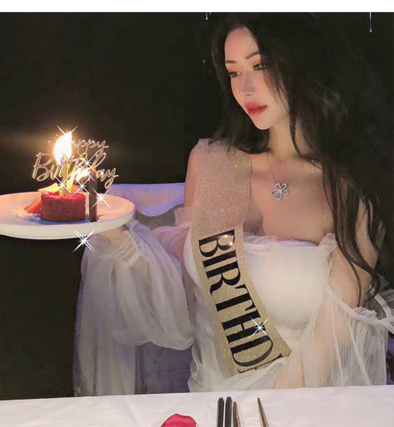 Birthday Queen Crown Birthday Party Set