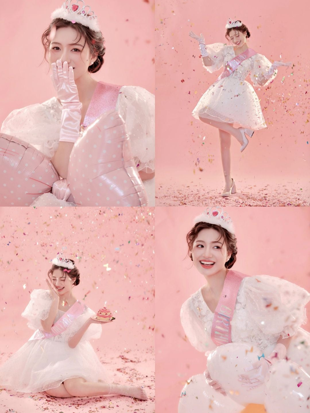 Birthday Queen Crown Birthday Party Set