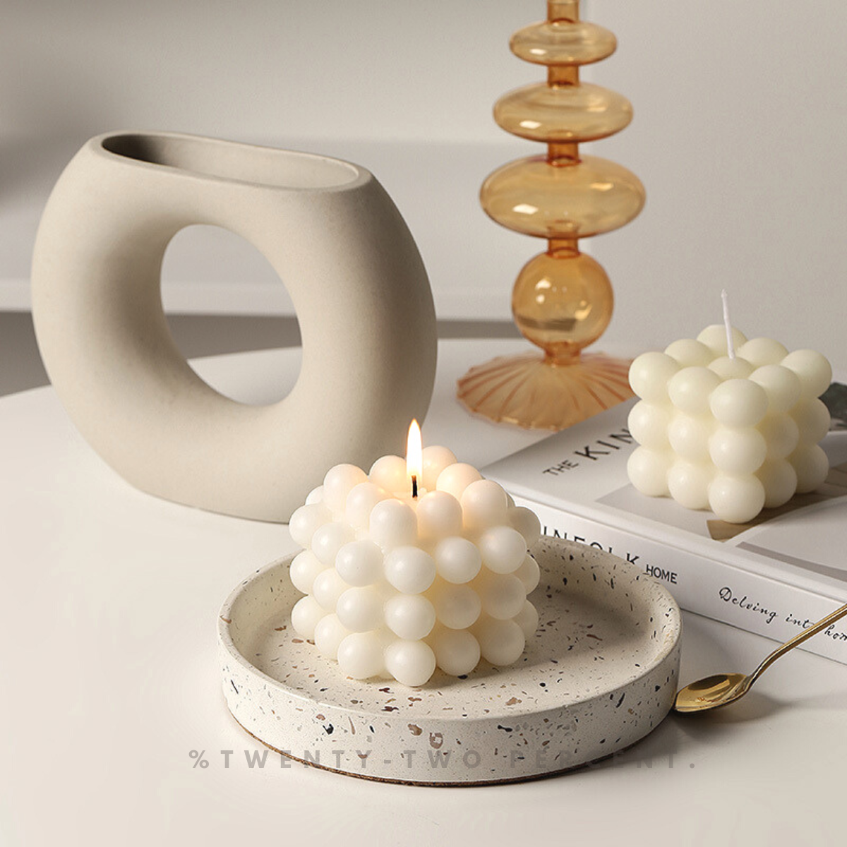 Nordic-inspired Home Decor Aromatic Candle