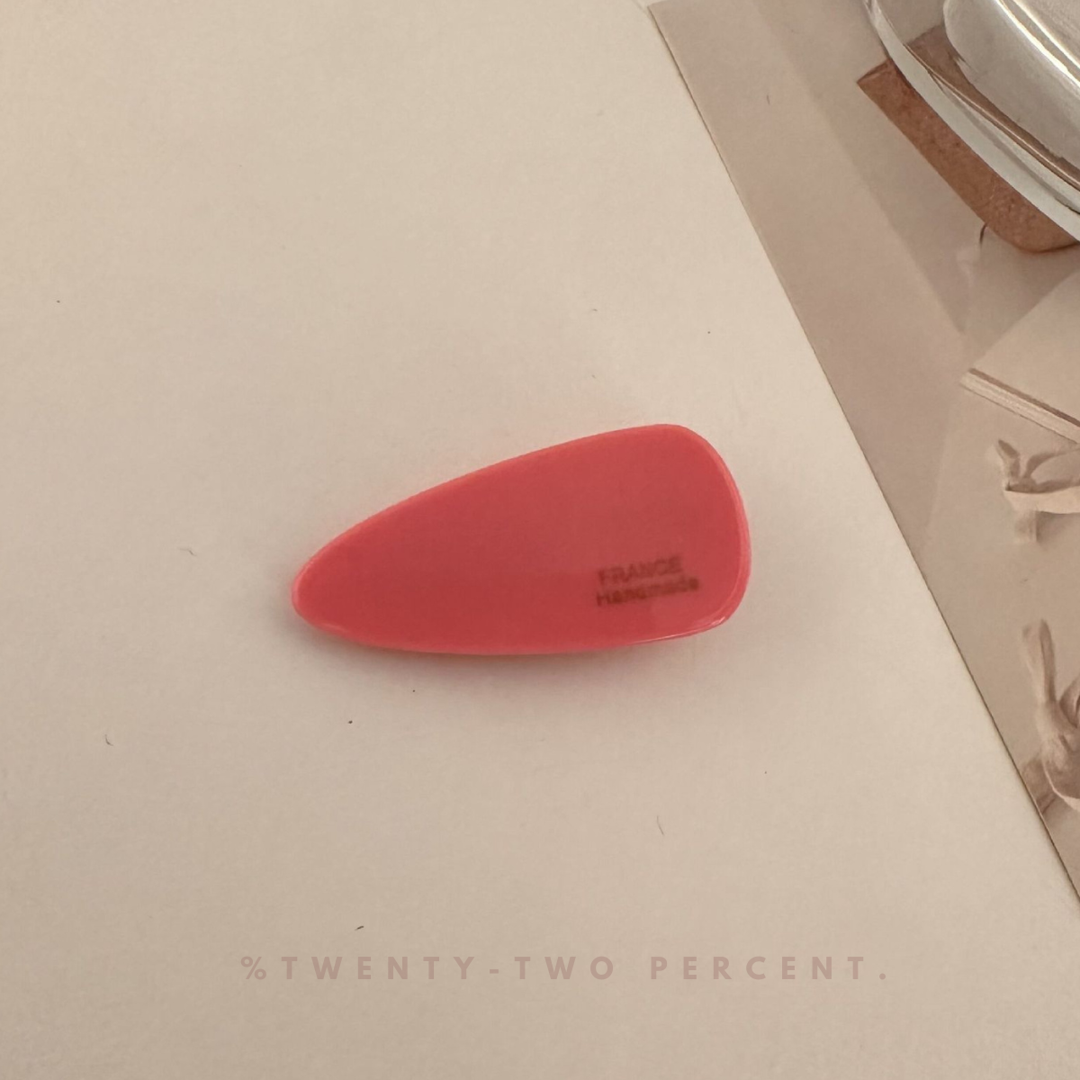 France Handmade Gentle Cute Pink Hairpin