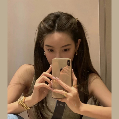 Mini Stylish Metal Small Hair Claws Hair Clip