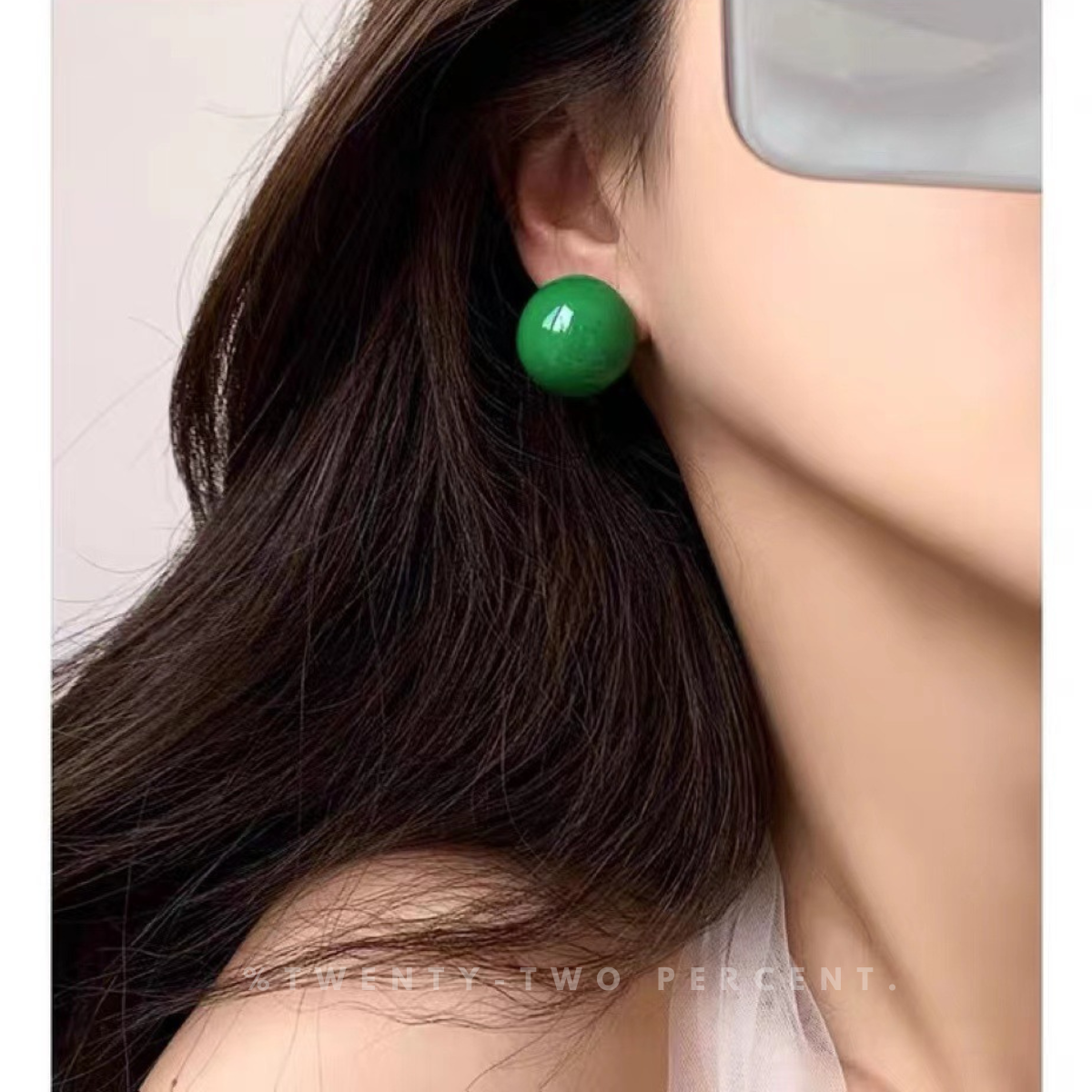 Retro Enamel Drip French Style Niche Earrings