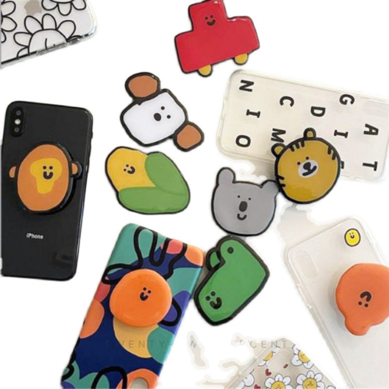 Korea Design Cartoon Pop-Out Phone Grip