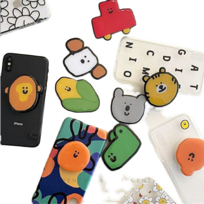 Korea Design Cartoon Pop-Out Phone Grip