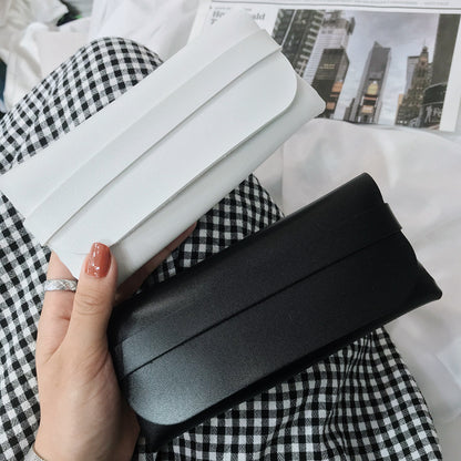 PU Leather Portable Sunglasses Bag