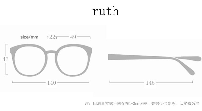 Carin Classic TR90 Candy Color Glasses Frame