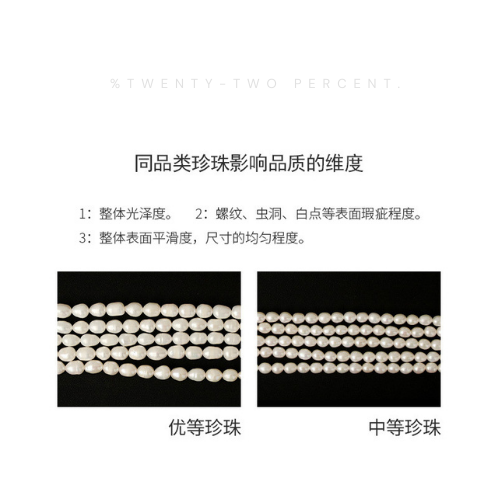Natural Baroque White Pearl Ring Mini