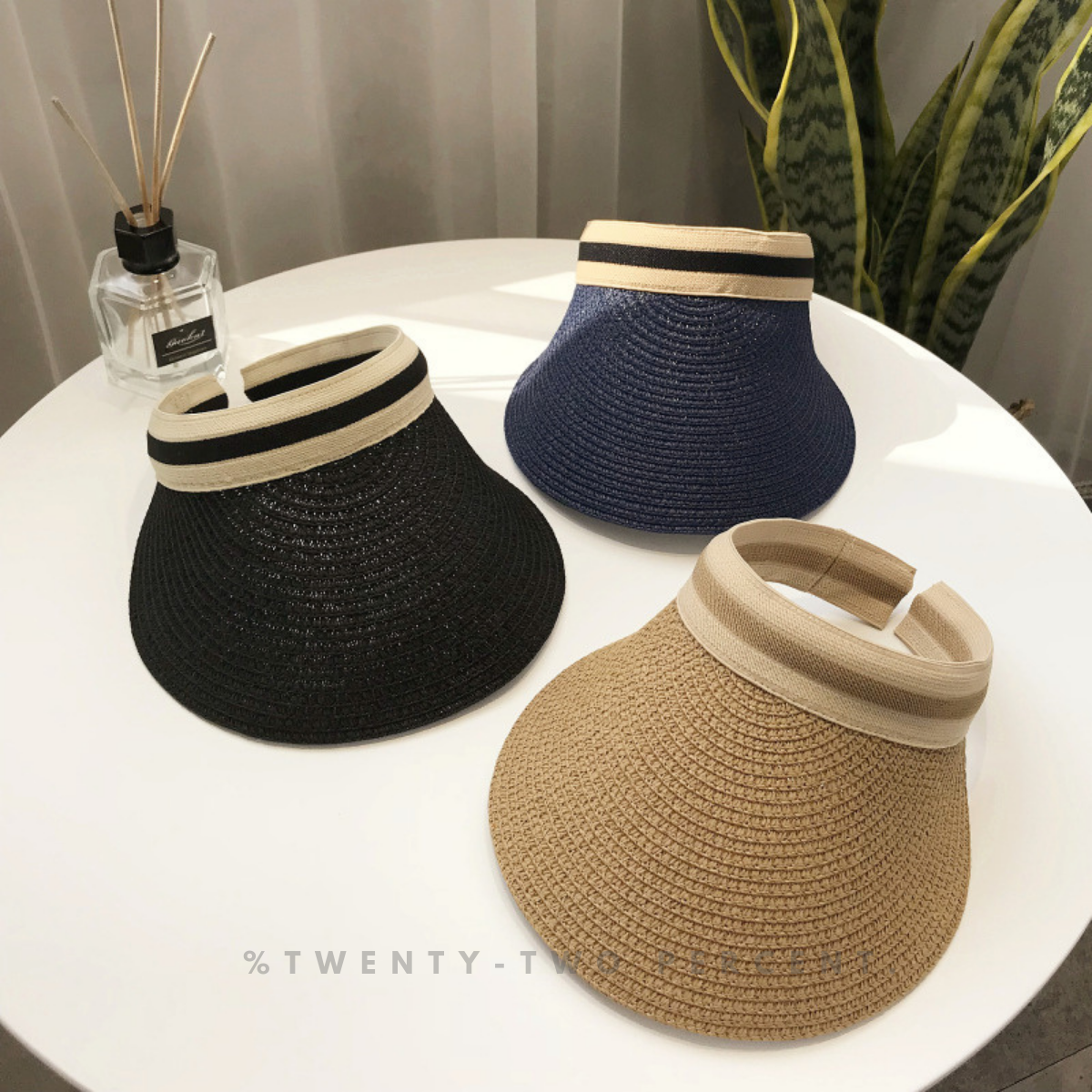 Wide Brim Beach Hat Portable Beach Straw Cap