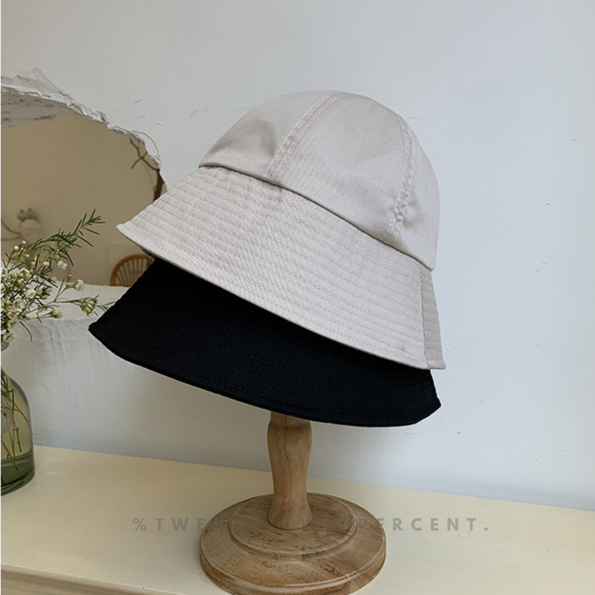 Minimalist Sun Protection Bucket Hat