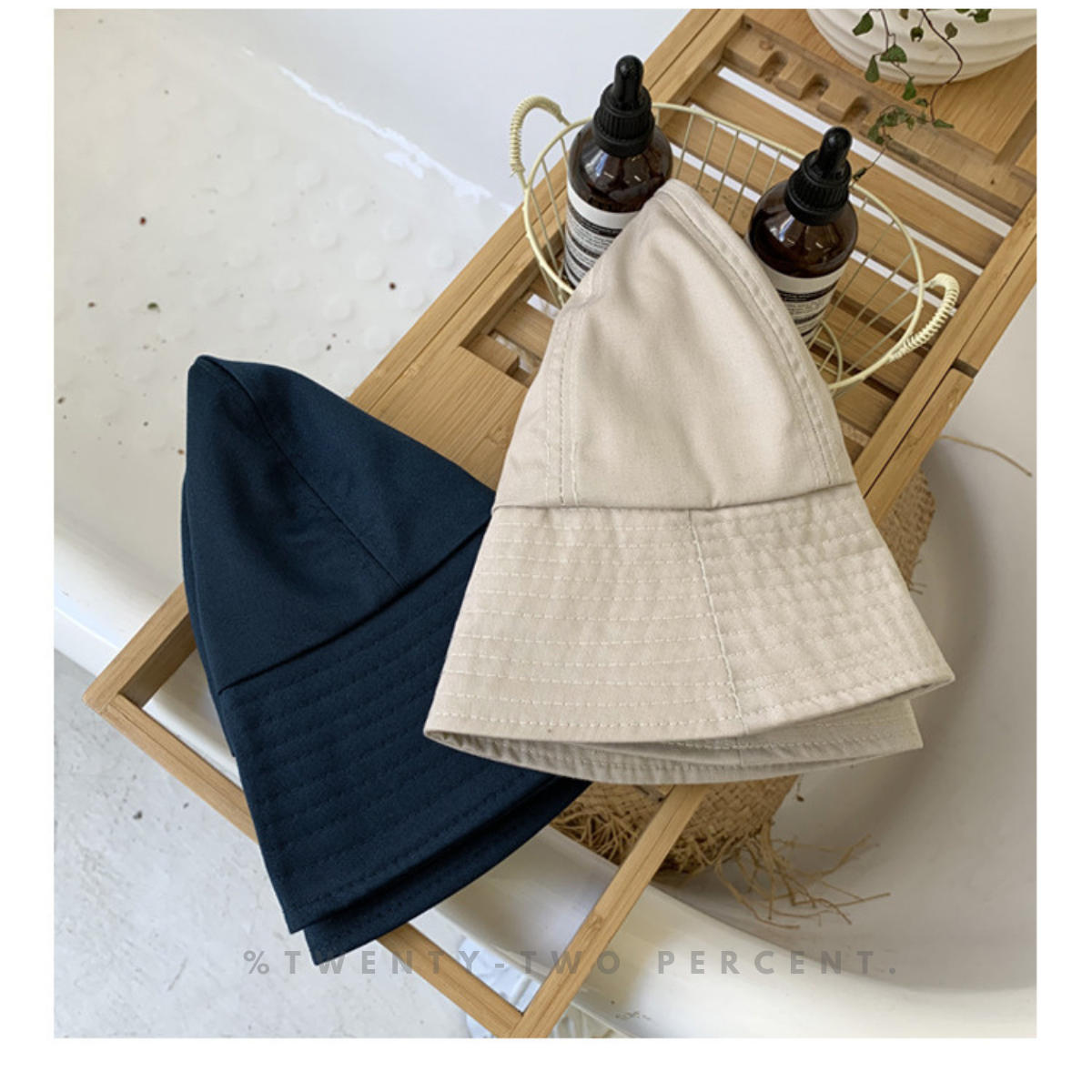 Minimalist Sun Protection Bucket Hat