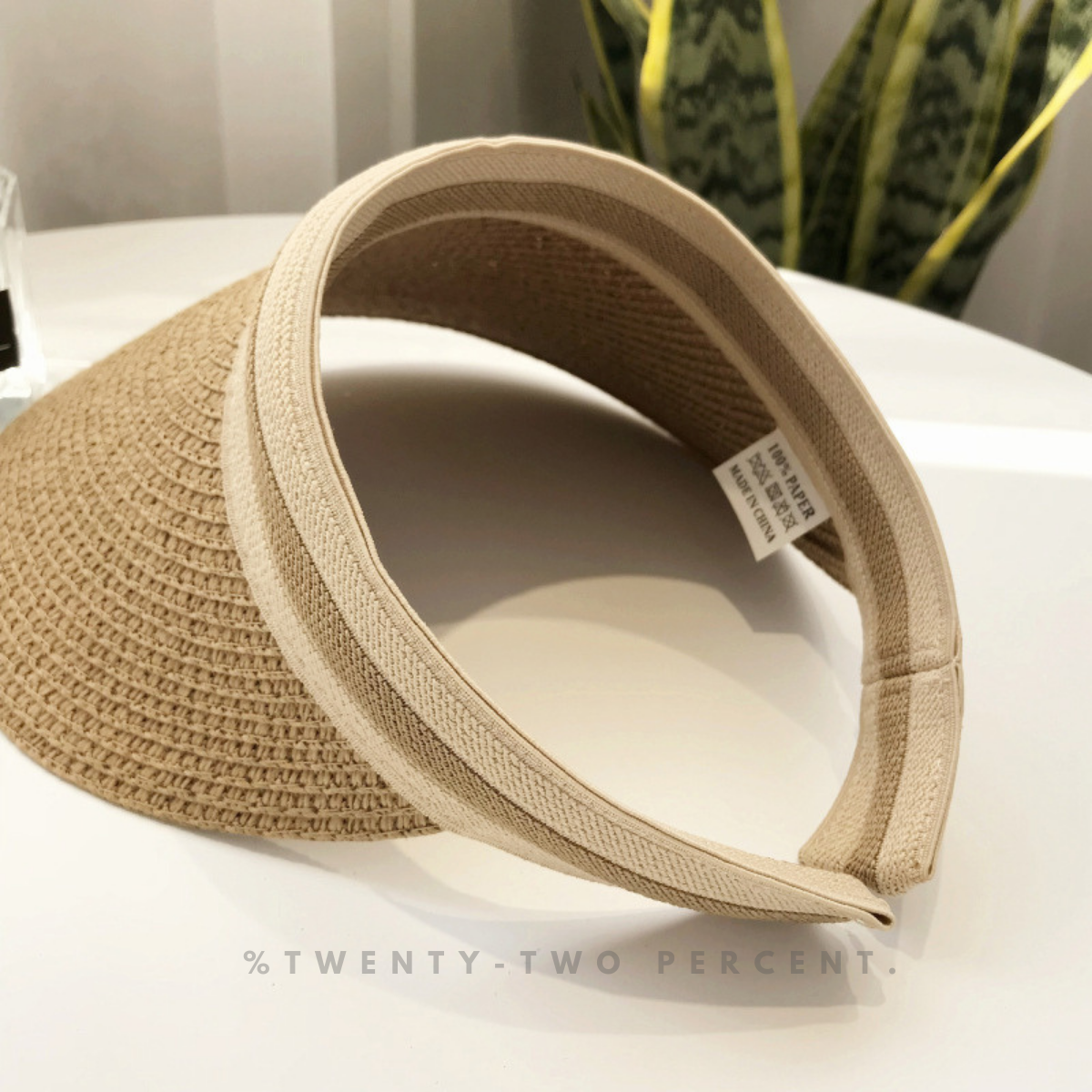 Wide Brim Beach Hat Portable Beach Straw Cap