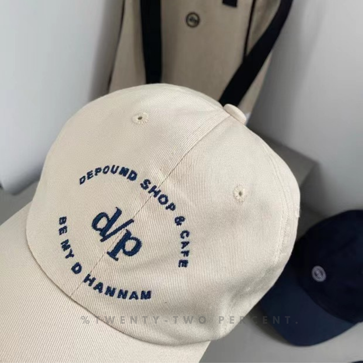 Depound Letter Embroidered De/pound Classic Ball Caps