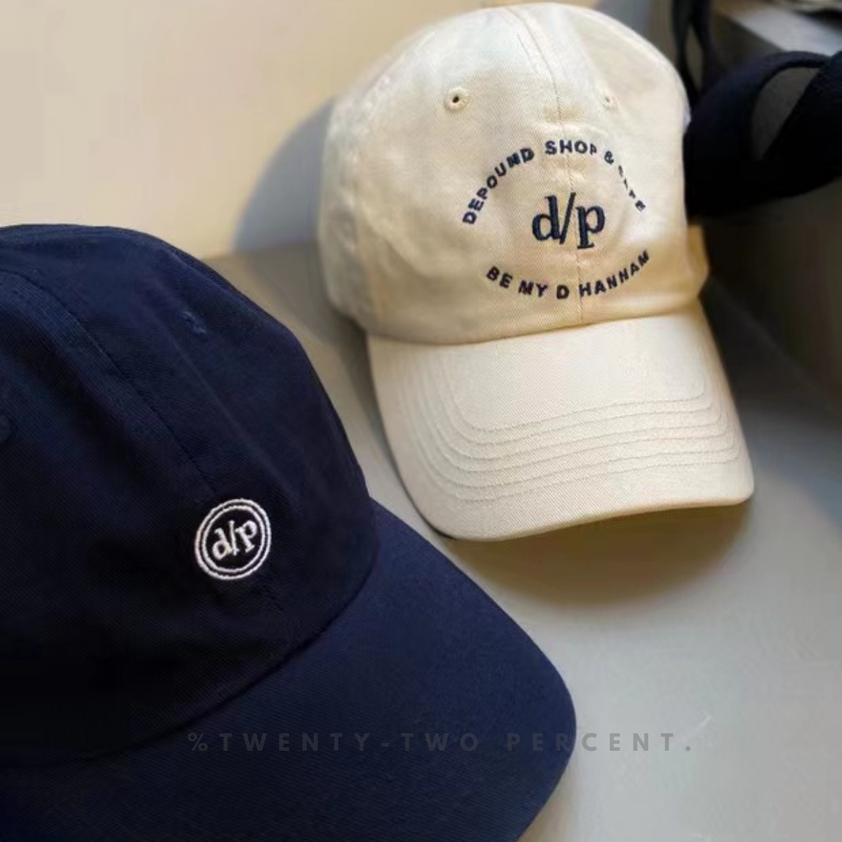 Depound Letter Embroidered De/pound Classic Ball Caps