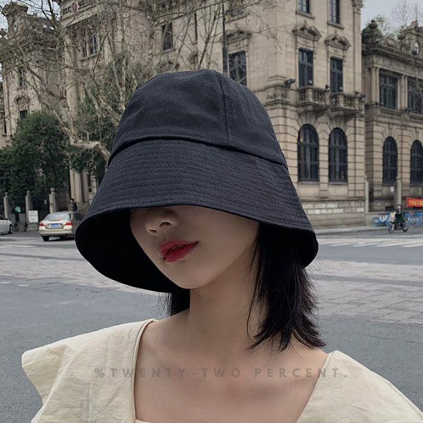 Minimalist Sun Protection Bucket Hat