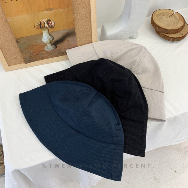 Minimalist Sun Protection Bucket Hat