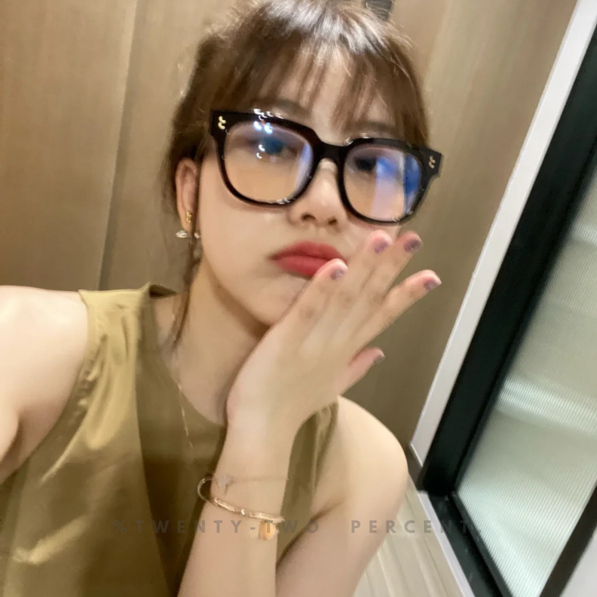 TR90 Black Square Large Frame Ultra-Light Eyeglasses