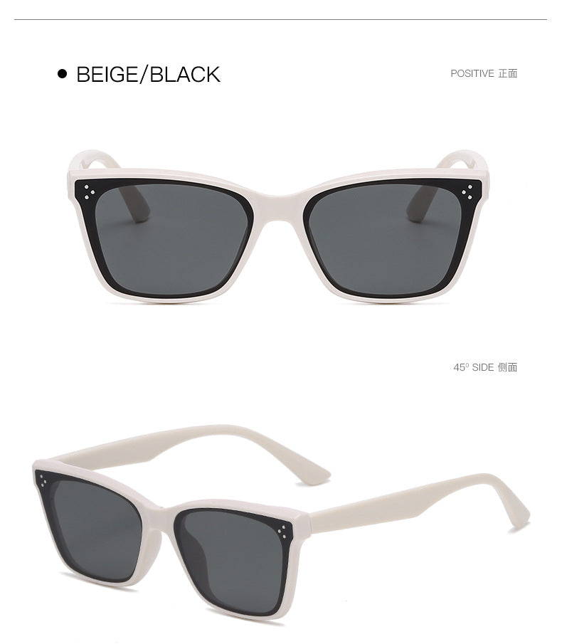 Retro Simple Savi's Look Kitten Eye Sunglasses