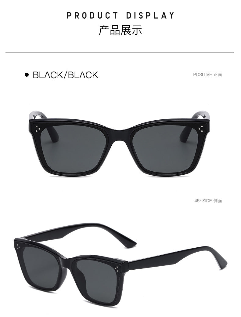 Retro Simple Savi's Look Kitten Eye Sunglasses